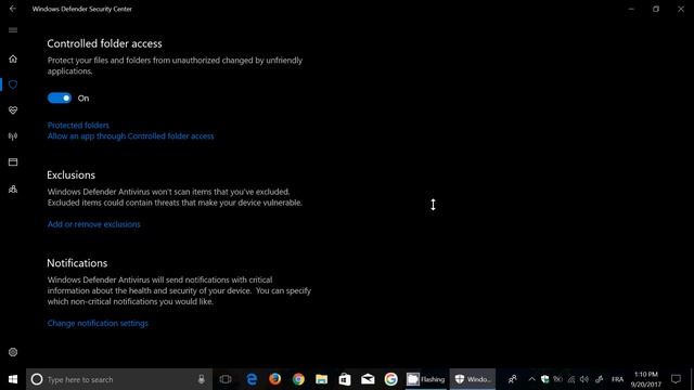 Windows 10 Fall creators update feature highlight Prevent ransomware with Controlled Folder Access смотреть онлайн