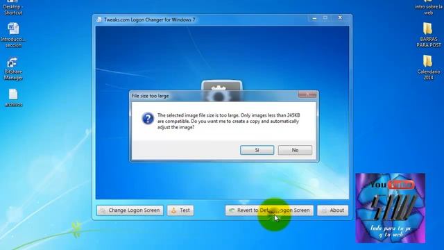 Descargar Tweaks Logon Full - Personaliza EL Inicio De Sesion De Windows | HD смотреть онлайн