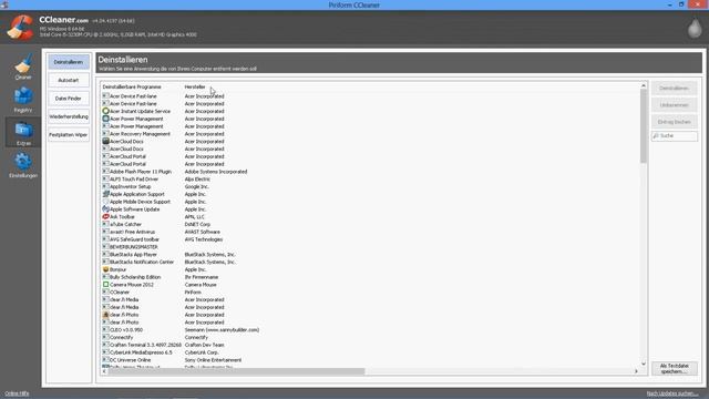 CCleaner Mehr Speicher am PC смотреть онлайн