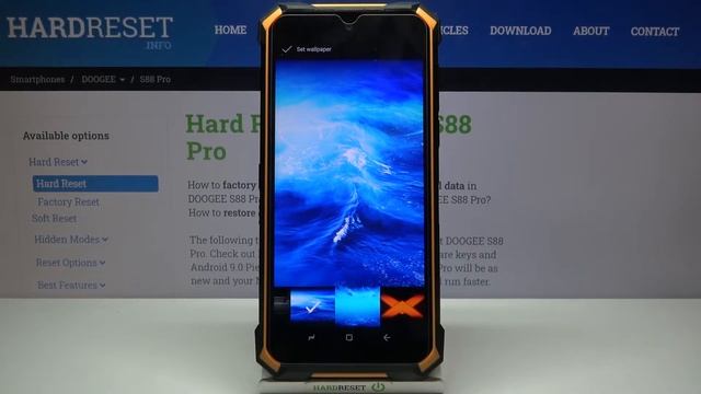 How to Change Wallpaper in DOOGEE S88 Pro – Update Wallpaper смотреть онлайн