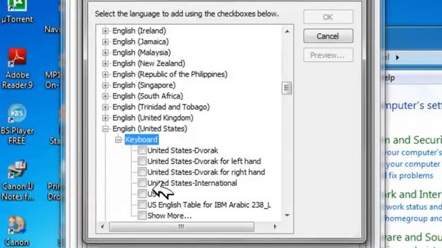 Windows 7: Change keyboard language смотреть онлайн