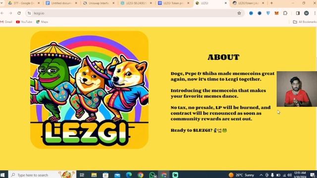 NEW LEZGI TOKEN PROJECT REVIEW IN ENGLISH | HOW TO BUY LEZGI TOKENS ON UNISWAP | NEXT 100X GEM COIN смотреть онлайн