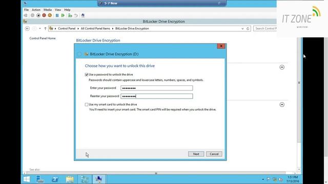 Bit locker and Drives Encryption Security Practical Windows Server 2012 R2 | Technical Munch смотреть онлайн