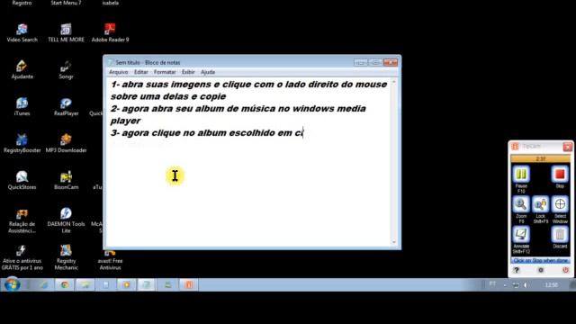 Como mudar a foto do albúm de músicas no Windows Media Player смотреть онлайн