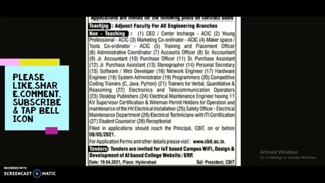 Mega Recruitment 2021 | Assistant Professor Vacancies in 3 Top Colleges | Only PG | Pay Scale смотреть онлайн