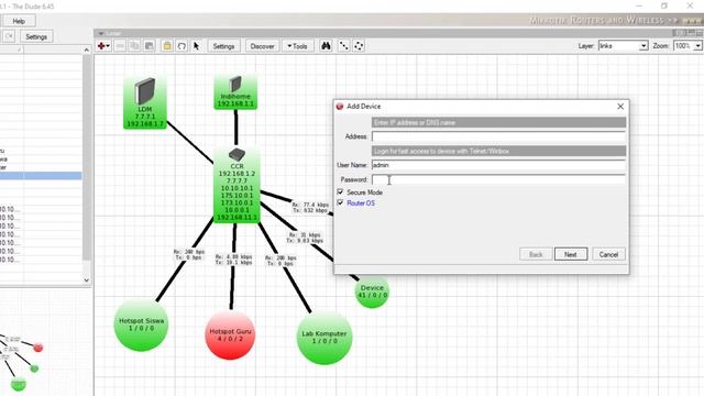 The Dude Mikrotik : Monitoring Jaringan Komputer RouterOS atau SNMP смотреть онлайн