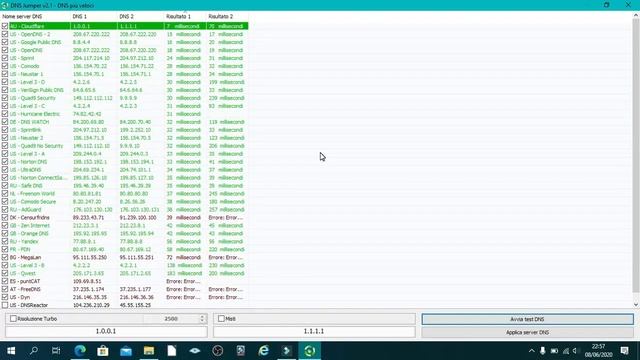Come settare DNS veloce con Dns-Jumper смотреть онлайн