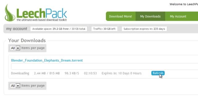 First look at LeechPack.com: Downloading Torrents! смотреть онлайн