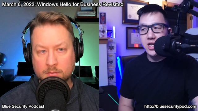 Blue Security Podcast - 2022-03-06 - Windows Hello for Business Revisited смотреть онлайн