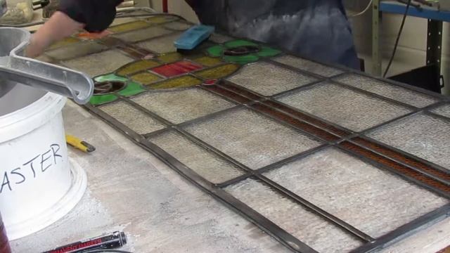 Sophie's Stained Glass | RESTORING a STAINED GLASS window: Part 3 смотреть онлайн