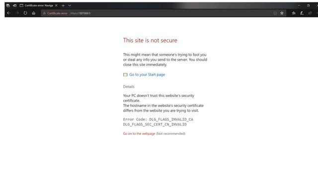 How to bypass certificate error in Microsoft Edge? (2 Solutions!!) смотреть онлайн