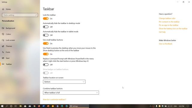Windows 10 tips and tricks how to change Taskbar Icon size All versions of Windows 10 смотреть онлайн
