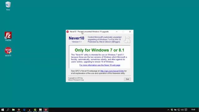 How to stop Windows 7/8 automatic update to Windows 10 смотреть онлайн