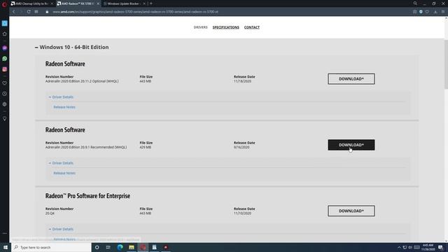 AMD Radeon 5700 Series Graphics Card Problems !! FIX !! 2020 November смотреть онлайн