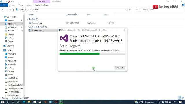 Microsoft Visual C++ 2015-2019 SETUP SUCCESSFUL смотреть онлайн