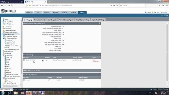 Palo Alto Firewall - Windows AD Integration смотреть онлайн
