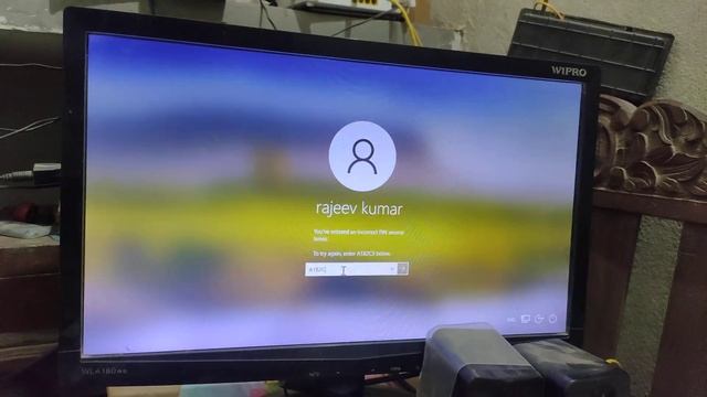 You Have Entered An Incorrect PIN Several Times. To Try Again, Enter A1B2C3 Bellow Windows