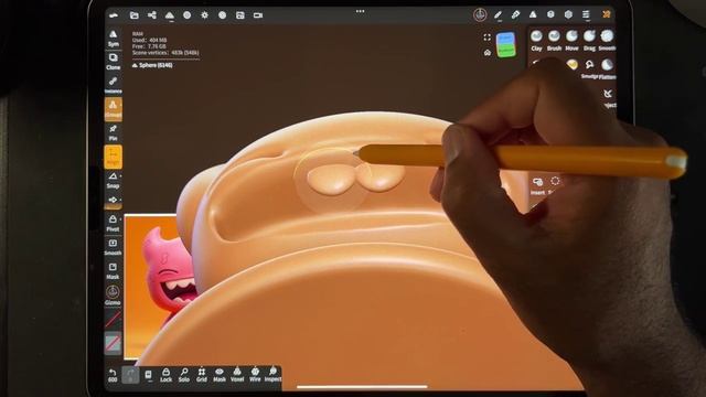 3D Character Design Workshop with Nomad Sculpt - Dave Reed_10 смотреть онлайн