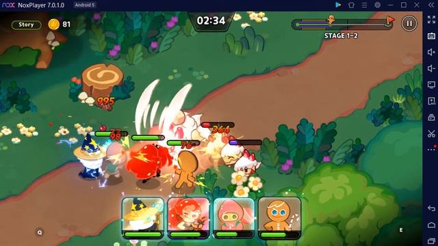 Cookie Run: Kingdom on PC via NoxPlayer смотреть онлайн