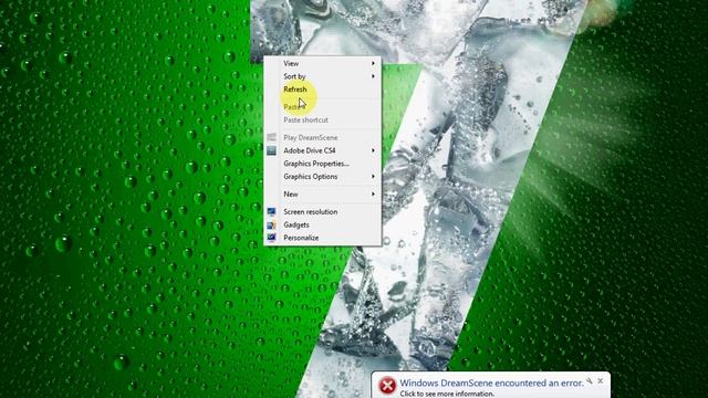 How To set a WMV or MPEG file as your Desktop Background in Windows 7 смотреть онлайн