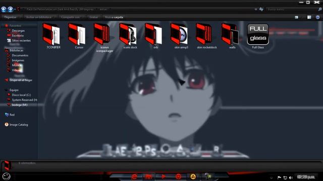 Pack De Personalizacion Dark And Red Para Windows 7 смотреть онлайн
