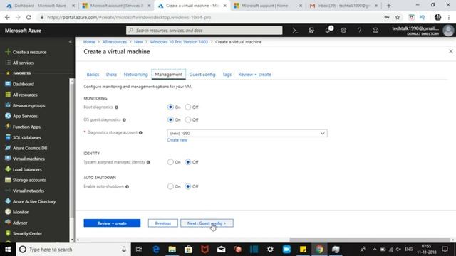 AZURE WINDOWS 10 CREATION смотреть онлайн