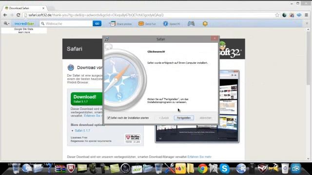 Safari Browser für Windows downloaden [German/Deutsch] смотреть онлайн