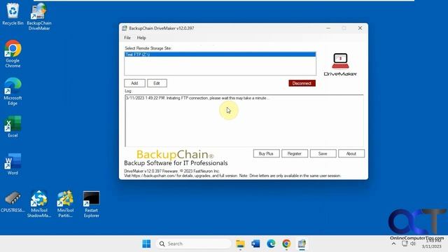 How to Map a Drive Letter to an FTP Site in Windows смотреть онлайн