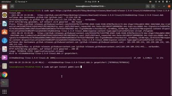 How to install GitHub Desktop in Linux Ubuntu 20.04