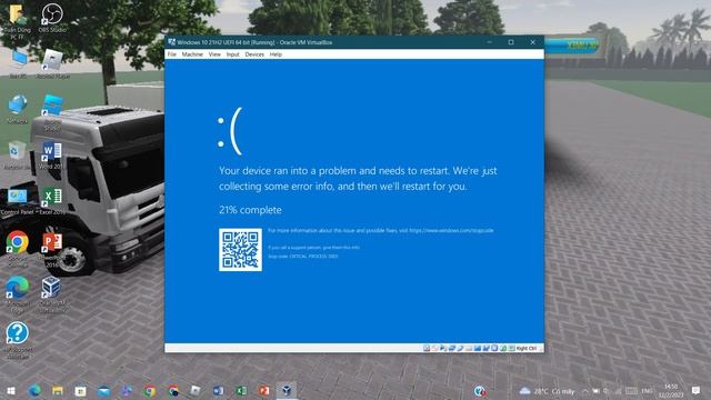Windows 10 BSOD VM #173 смотреть онлайн