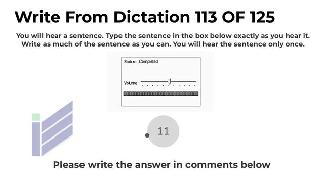 PTE Write From Dictation Prediction 2023 | PTE Material | PTE Write From Dictation 101 To 125 смотреть онлайн