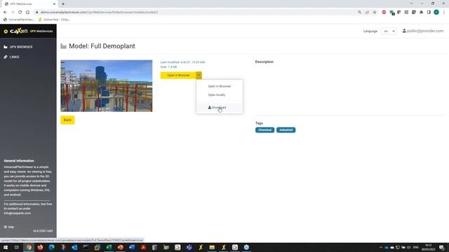 UniversalPlantViewer UPV 6.3 What´s new смотреть онлайн