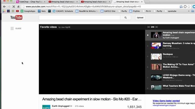 Sharing Parts of a YouTube video - Tube Chop смотреть онлайн