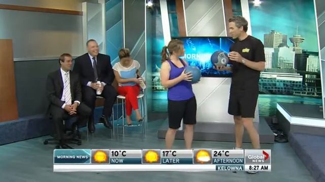 SUBWAY Commit to Fit - Trevor Linden Interview on Global Morning News смотреть онлайн