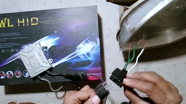 How to install HiD headlights | Conversion Kit | installing car Led projector lights | for any cars смотреть онлайн