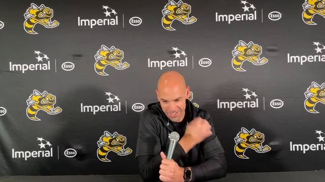 Sarnia Sting post game press conference смотреть онлайн