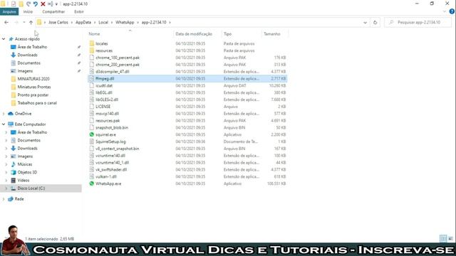 ERRO de SISTEMA no WhatsApp Desktop FFMPEG.DLL смотреть онлайн