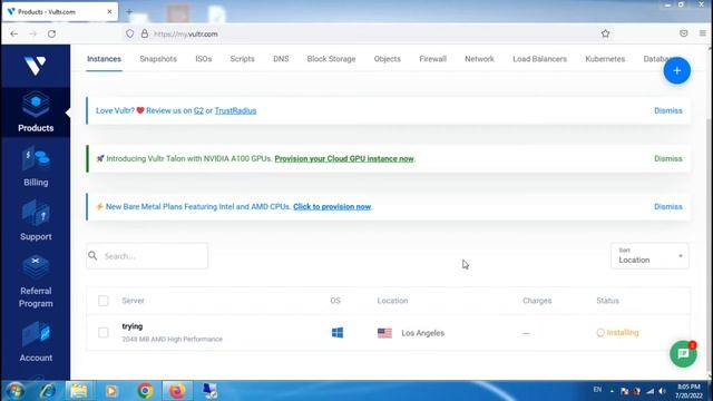 شرح انشاء ويندوز سيرفر vps windows server في استضافة Vultr смотреть онлайн