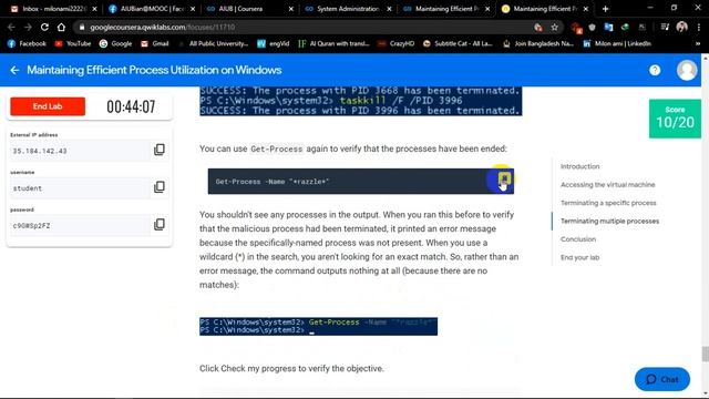 Maintaining Efficient Process Utilization on Windows & Linux II Week 5 II Coursera смотреть онлайн