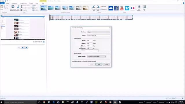 Reducing Video Size With Windows Movie Maker смотреть онлайн