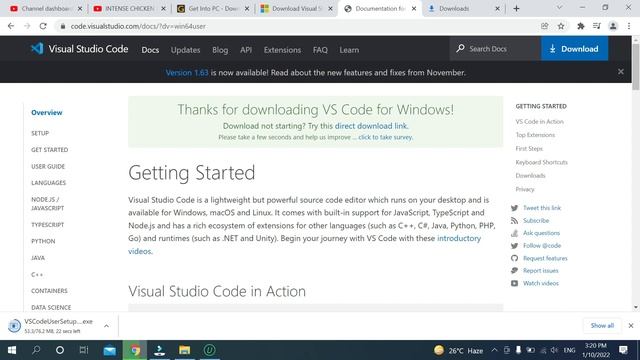 How to download and install visual studio code in windows 10 2022 смотреть онлайн