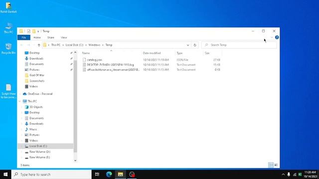 How to Clear Temp Files in Windows 10 in One Click смотреть онлайн