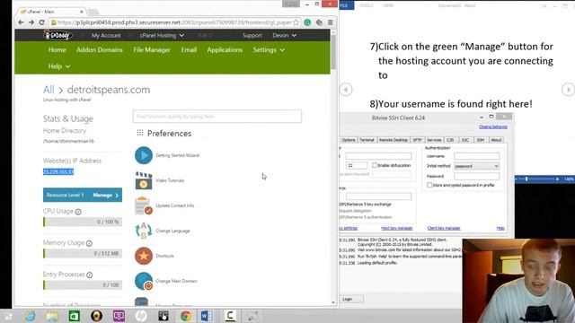 HOW TO: Connect to GoDaddy Hosting using Bitvise SSH Client | GoDaddy SSH Access Bitvise Connection смотреть онлайн