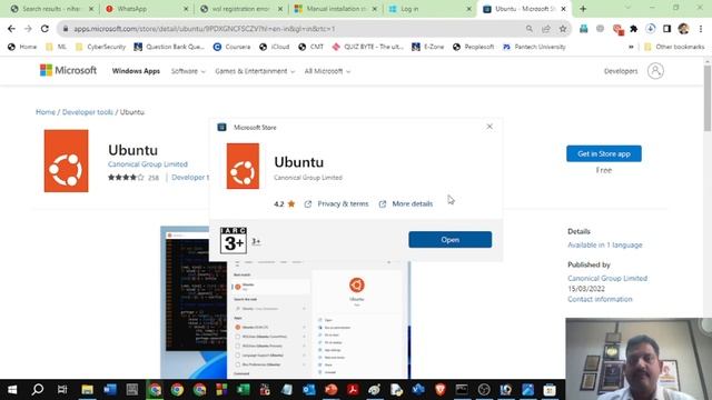 WSL Installation, troubleshooting, writing first c program on Linux смотреть онлайн