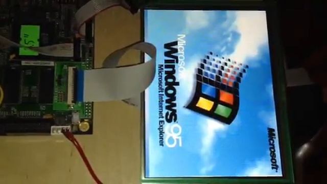 EP9315 WinCE booting смотреть онлайн
