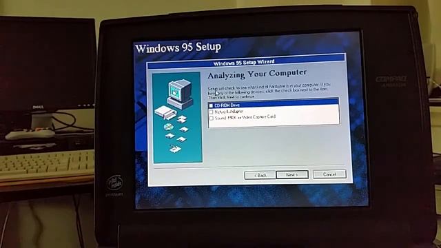 Upgrading from Windows 3.11 to Widnows 95 on the Compaq 1130T смотреть онлайн