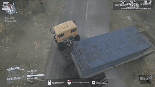 MudRunner Gameplay ATI Radeon HD 4350 смотреть онлайн