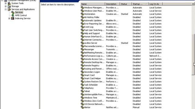 Disabling services in windows смотреть онлайн