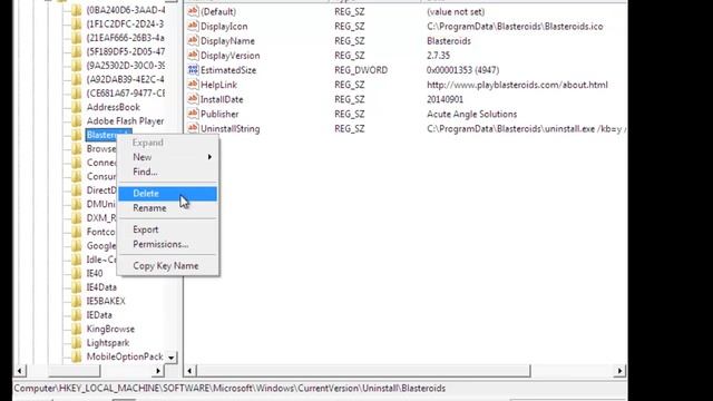 Blasteroids won't uninstall? Blasteroids removal guide смотреть онлайн